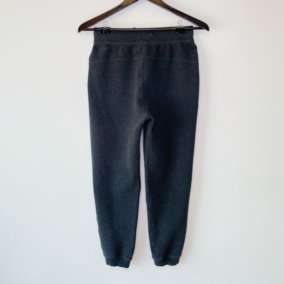 Lululemon Ribbed High-Rise Jogger 25" *7/8 Length in Heathered Black Size 4 - Picture 5 of 10